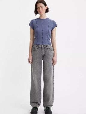 Levi's Women’s Baggy Dad PPA TRES AMPLE Jeans